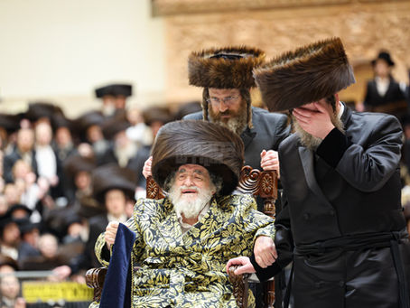יגילו במלכם: אלפי חסידי וויזניץ לעבן בשמחה עילאה חתונה הגדולה פון נכד האד' מוויזניץ וואס איז מפאר על ראש שמחתו