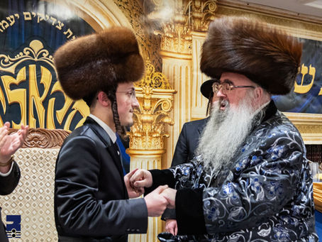 קול מצהלות חתנים • שמחת התנאים פון החתן בן האד' מסקאליע