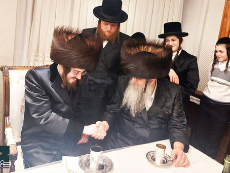 ביקור חג • האד' מסאדיגורא באזוכט ביי גאב"ד אנטווערפען