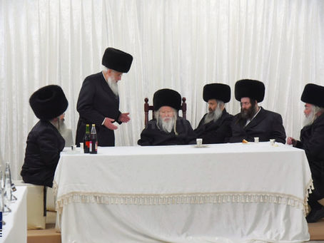 מעמד התייסדות און הנחת אבן הפינה פון נייע גערער ישיבה "בית טענענבוים" אין בית שמש
