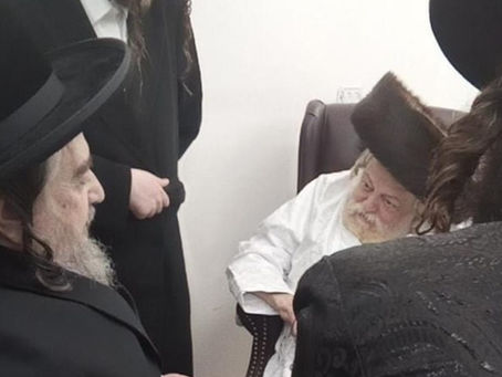 ערב יום הקדוש • הרה"צ רבי יעקב מאיר שעכטער באזוכט ביי האד' מתולדות אברהם יצחק