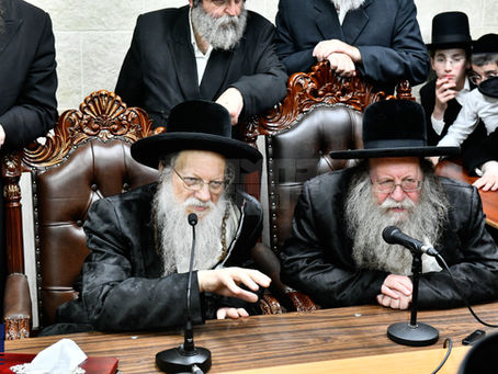 ימי השבעה ביי האחים האדמור"ים מודזיץ און קוזמיר | בילדער גאלעריע