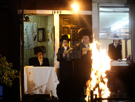 ל"ג בעומר בחצר הקודש ליסקא