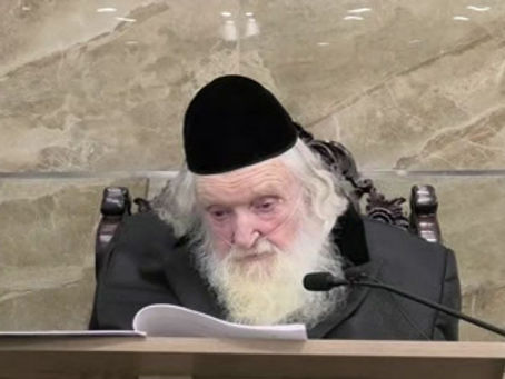 מילי דהספידא • פוסק הדור ראב"ד ירושלים ביים מספיד זיין מרן הגרי"ג אדלשטיין זצוק"ל | ווידיאו