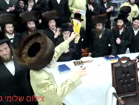 המשפיע הרה"צ רבי אלימלך בידרמן ביי הבדלה מוצאי שבת אין ירושלים