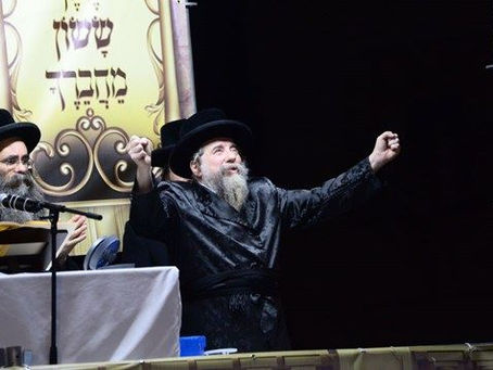 האלט מיט לעבעדיג • מעמד ההדלקה דורך האד' מרחמסטריווקא אין אתרא קדישא מירון ל"ג בעומר תשפ"ג