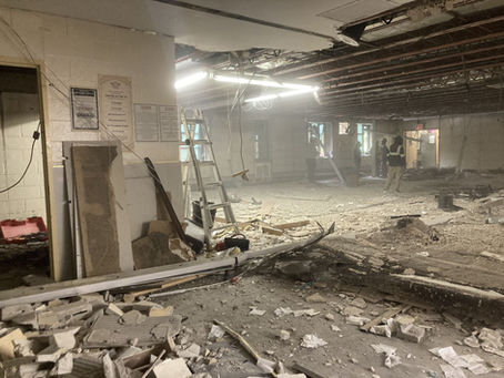 וויליאמסבורג • אויפבוי פון נייע פראכטפולער 'היכל התורה' אין ביהמ״ד הגדול סאטמאר אריין אין פולן קראפט