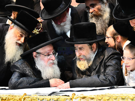 ווידיאו • האד' מראחמיסטריווקא ביים מעמד קבלת פנים לכבודו פון האד' מצאנז קלויזענבורג אין ירושלים