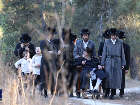ווידיאו • האד' מתולדות אברהם יצחק אויף א שפאציר במקום הנופש אין הר יונה