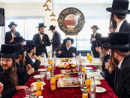 ווידיאו • סיום הש"ס דורך לומדי כולל ש"ס אידן סניף לאנדאן במעון קדשו פון הגה"צ רבי יעקב מאיר שעכטער