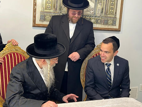 לינדען • אידישער ניו דשערזי אטערני דזענעראל באזוכט ביי האד' מקאסאן
