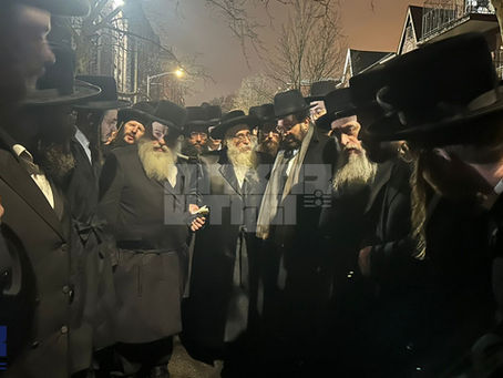 האד' מצאנז קלויזנבורג ביים לוי' פון אשת הרבני הנגיד ר' יעקב יוסף גראס הי"ו