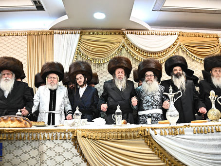 הערליכע רבישע חתונה בחצרות נדבורנא אלעד - נאראל - חוסט - זוועהיל