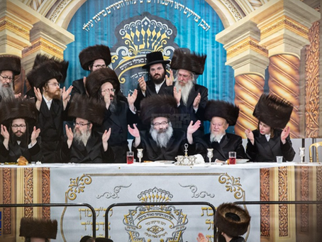 וישישו בשמחה: לעצטע הכנות צו חתונה רוממה פון בת האד' מוויזניץ בארא פארק, דינסטאג משפטים אין "אולם הייטנער"