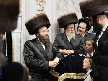 אומפארגעסליכער שבת פאראיבער אויף מאסן תושבי ירושלים בצל הקודש פון האד' מקאסוב