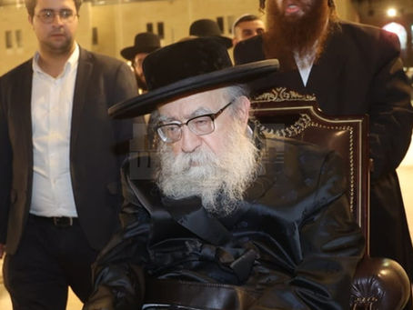 רחמים שאלו • האד' מפאריסוב ווידער אין שווערן מצב; זקוק לרחמי שמים