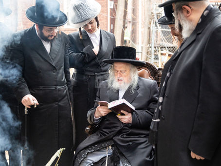 לְסַדֵּר אוֹתוֹ • יום טוב פסח בחצר הקודש מונקאטש