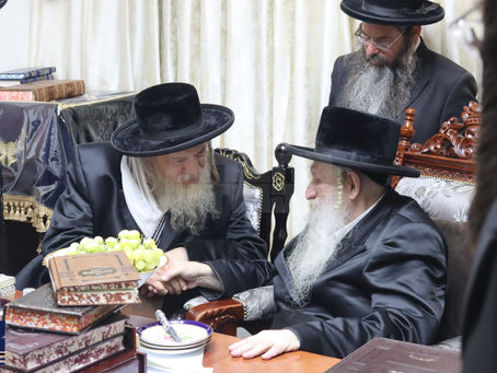 האד' ממבקשי אמונה באזוכט ביי האד' מטשארנאביל אין אשדוד