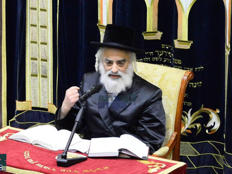 האד' מוויז'ניץ ירושלים שארף ארויסגעטרעטן קעגן די וואס זענען מחזק סאלדאטן