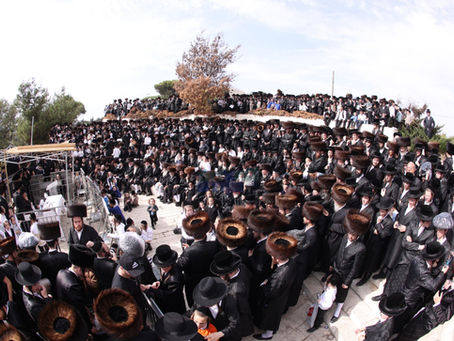 וְהַר יֵרָאֶה • הגה"צ רבי יעקב מאיר שעכטער אויף א תפילה ביים הר הצופים מול מקום המקדש לכבוד החג