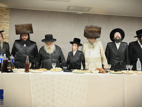 שמחת הבר מצוה לנכד האד' מנחלת אהרן אןן אבד"ק מאקאווא אלעד זצ"ל