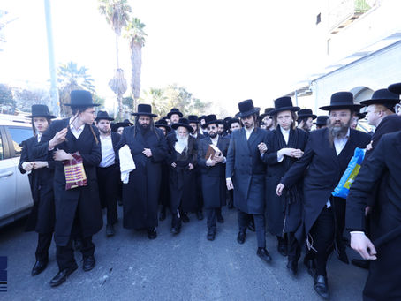 מסע הלוי' פון הרה"ח המפואר ר' שמעון מארגנשטערן ז"ל ברודער פון הגה"צ רבי יצחק מאיר מארגנשטערן האד' מתורת חכם