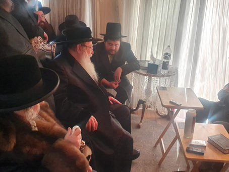 האד' מטאהש אנגעקומען קיין ניו יארק לרגל חתונה פון אן איינקיל