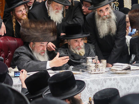 האד' מרארחמיסטריווקא דינט אלס סנדק ביי שמחת הברית פון אייניקל ביי האד' מלעלוב און אבד"ק ראחמיסטריווקא ביתר