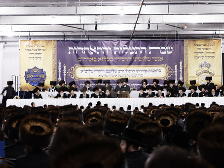 שבת שכולו התרוממות מיט הרה"צ ר' שלום רוקח שליט"א נכד האד' מבעלזא אין שטאט בארא פארק