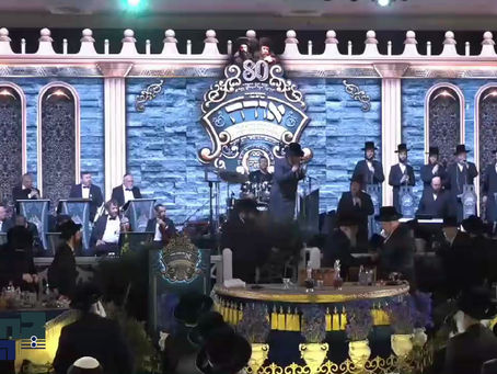 ווידיאו • האד' מבעלזא ערשיינט צום גרויסארטיגן מעמד 'אודה' פאר נושאי הממלכה תומכי מרכז מוסדות בעלזא