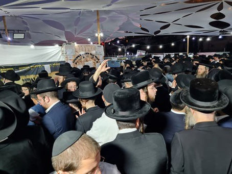 בנוסח מירון • עלייה לציון ביומא דהילולא פונעם אור החיים הק' ארויסגעשטעלט א הצלחה למעלה מן המשוער