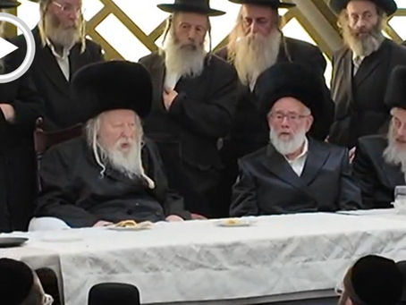 ווידיאו • האד' מגור ביי א משפחה שמחה היינט אין ירושלים
