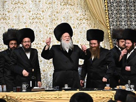 בני ברק • שיינע חתונה געפראוועט בחצר הקודש מודזיץ