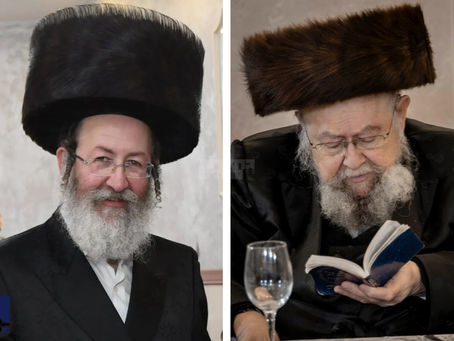 הגאון ר' יהודה פישער שליט"א געקרוינט אלס ממלא מקום אביו הגאון ר' אהרן זצ"ל אלס רב 'זכרון משה שטיבלאך' והשכונה