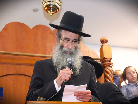 ברא כרעיה דאבוה: התרגשות דקדושה צו ערשטע שבת בצל הגה"צ אבד"ק אמונת ישראל מאנסי שליט"א