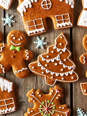 GALLETAS DE JENGIBRE NAVIDEÑAS
