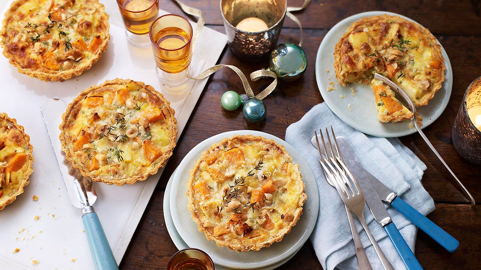 TARTAS MEDITERRÁNEAS DE VEGETALES