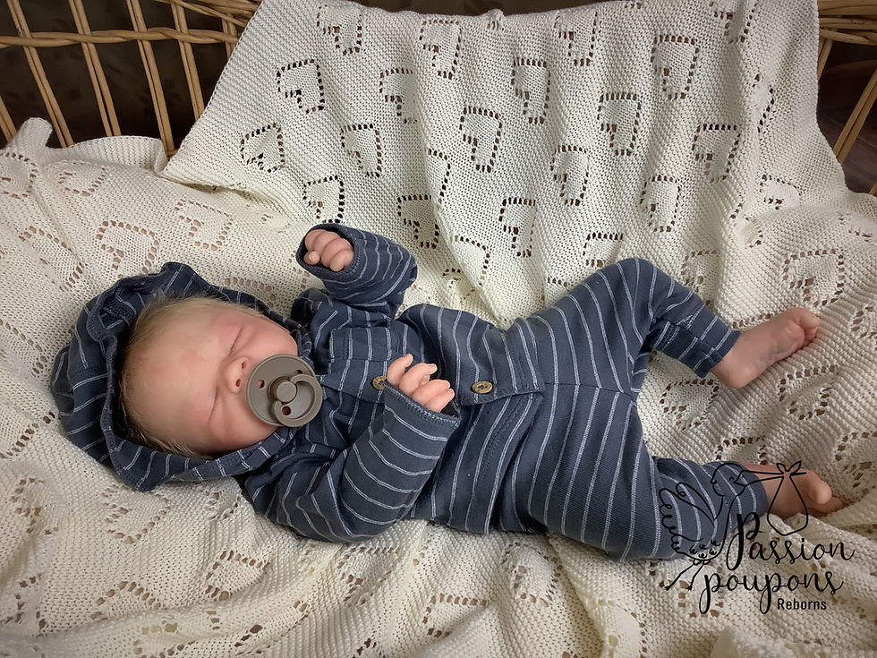 Miniature : Bébé reborn Gideo de Dawn McLeod