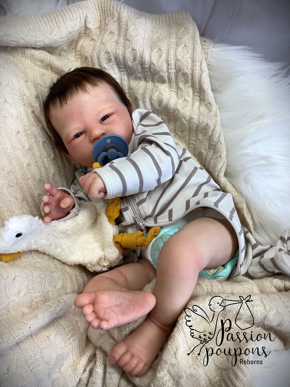 Miniature : Bébé reborn Brodie de Melody Hess