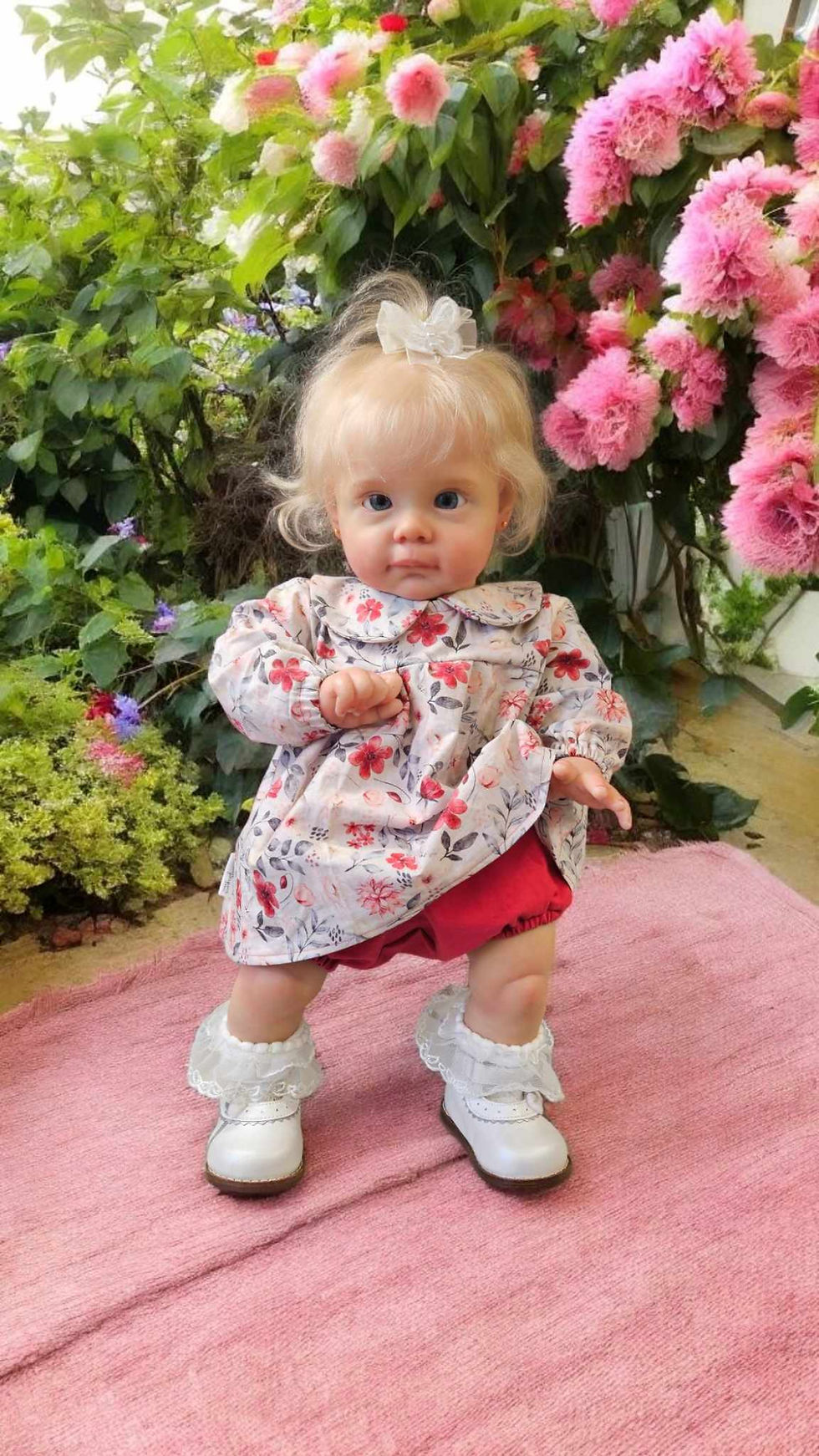 Thumbnail: Blouse et bloomer pour bébés reborn Québec