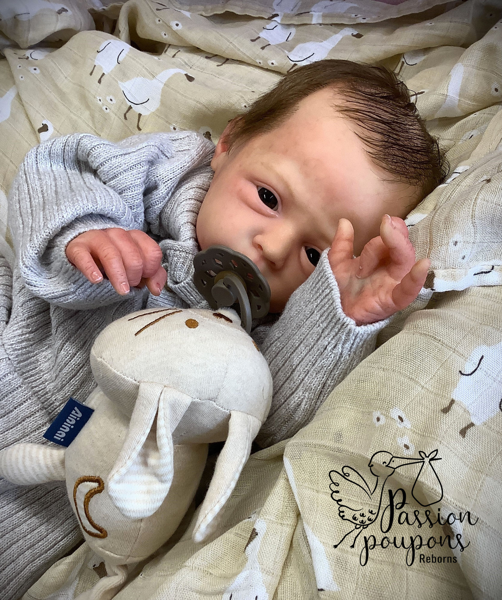 Bébé reborn Rafael de Severine Piret