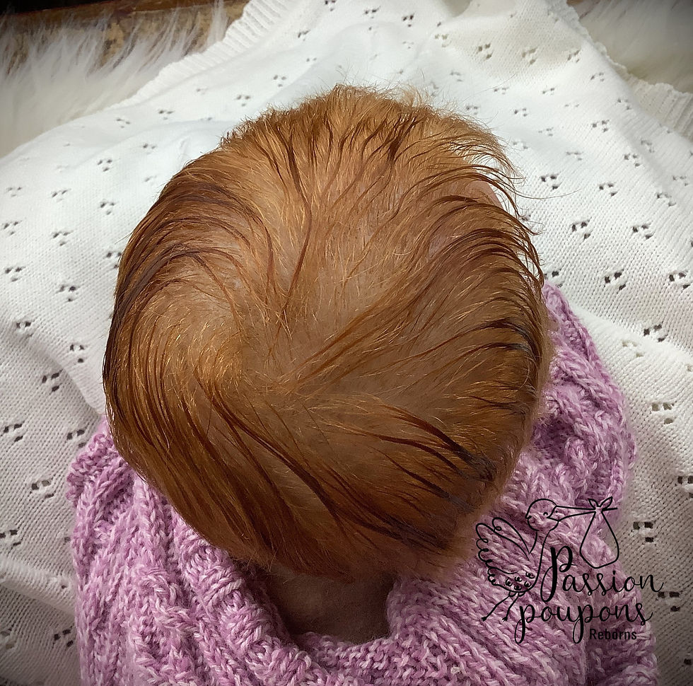 Miniature : Bébé reborn Peaches | Poupée thérapeutique réaliste de Passion poupons au Québec
