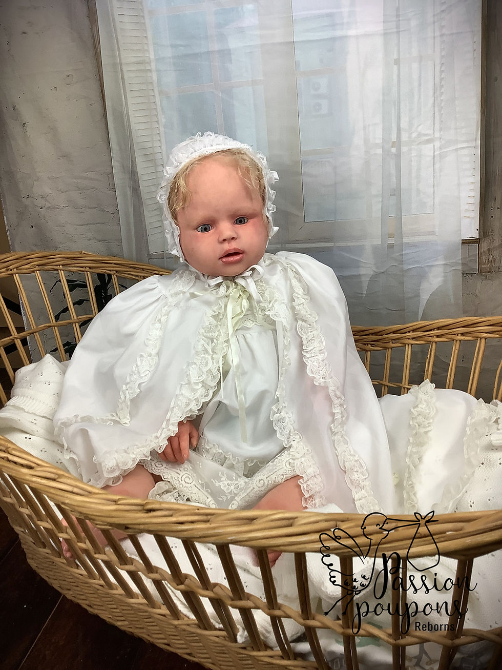 Miniature : Poupée reborn Peggy de Regina Swialkowski