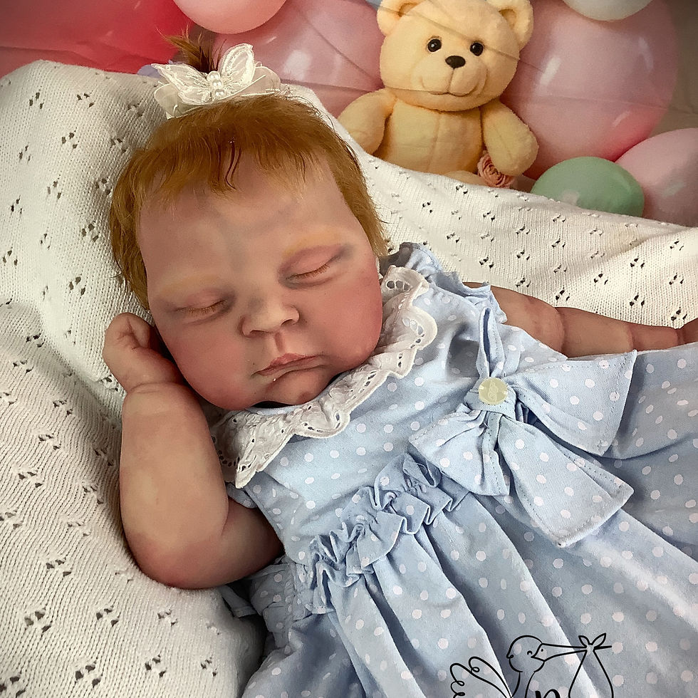 Miniature : Bébé reborn Peaches | Poupée thérapeutique réaliste de Passion poupons au Québec