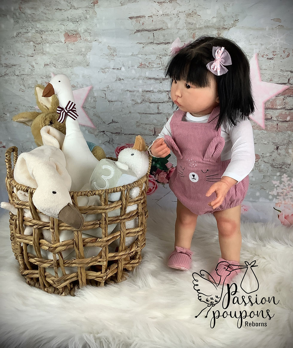 Miniature : Bébé reborn Min Li de Jorja Pigott
