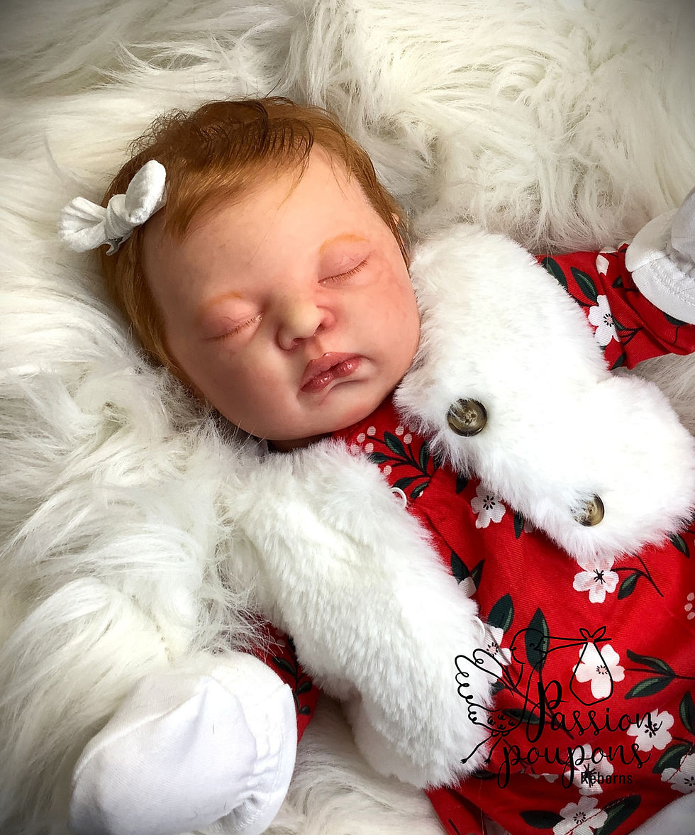 Cuddle reborn baby Annie by Adrie Stoete
