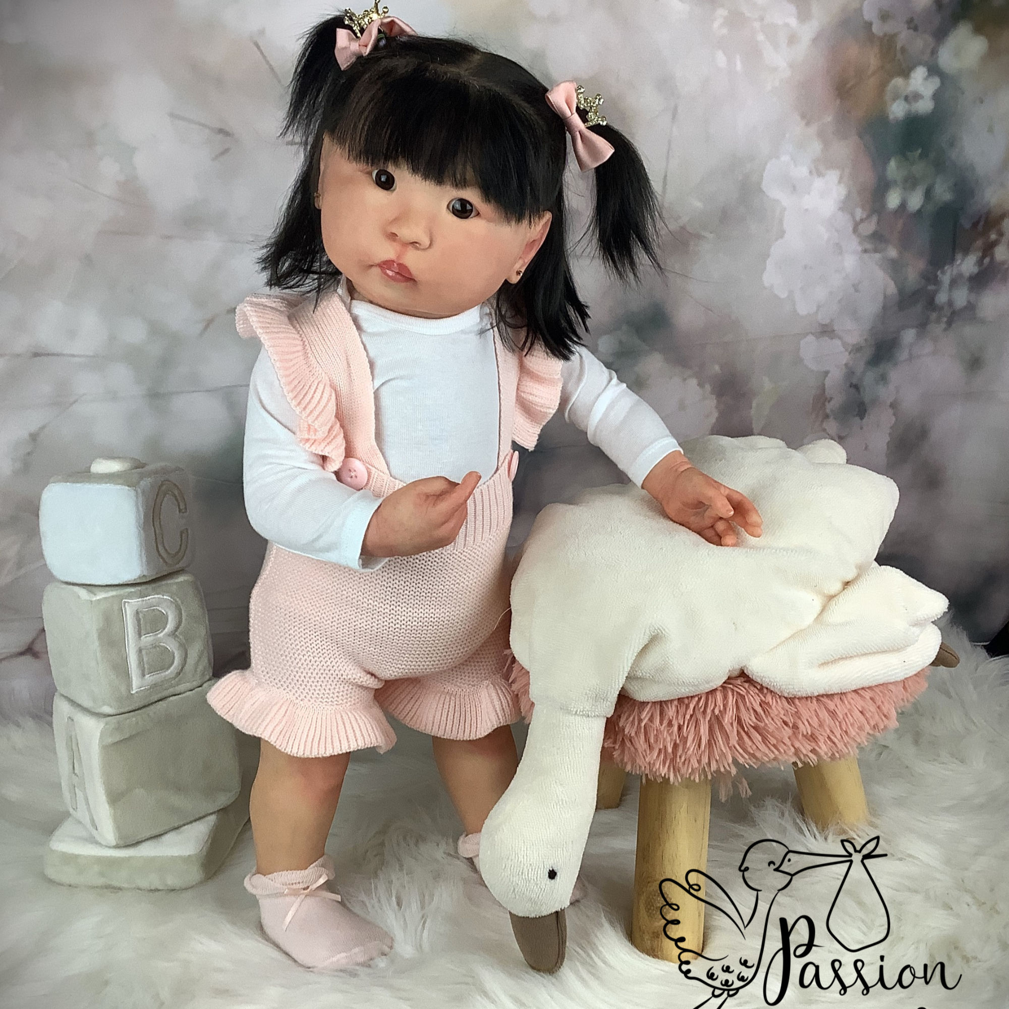 Bébé reborn Min Li de Jorja Pigott