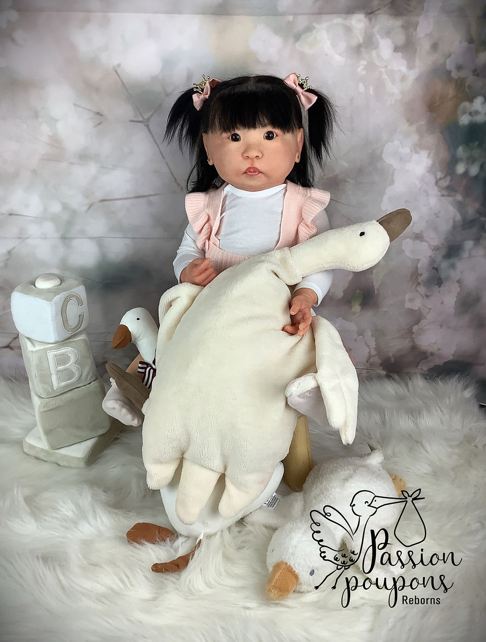 Miniature : Bébé reborn Min Li de Jorja Pigott