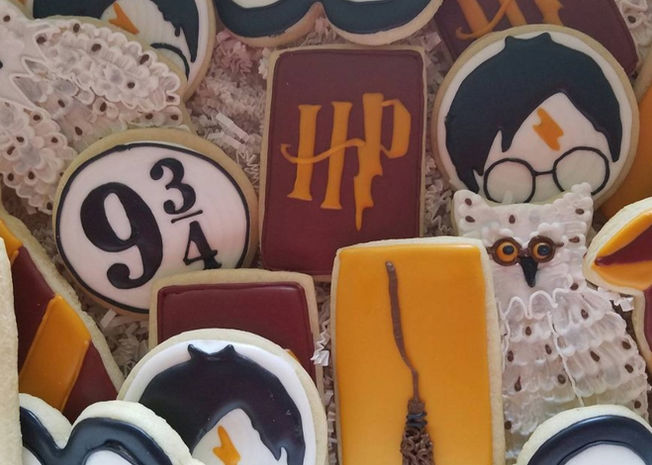 Nanacakes Harry Potter Themed Cookies