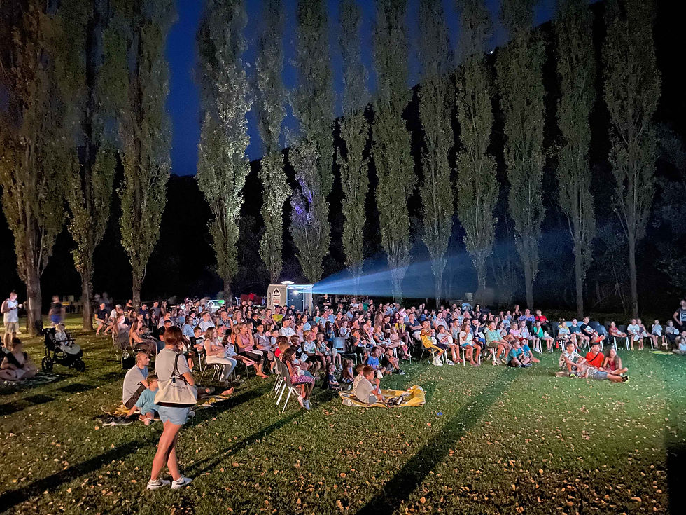 Il cinema all'aperto nel Bellinzonese e Valli